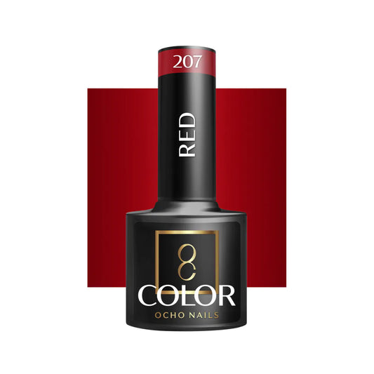 OCHO NAILS Hybrid-Nagellack rot 207 - 5 g