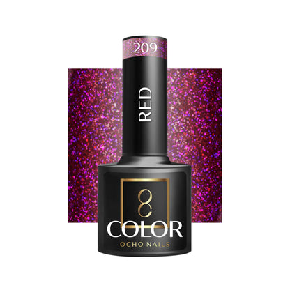OCHO NAILS Hybrid-Nagellack Rot 209 - 5 g