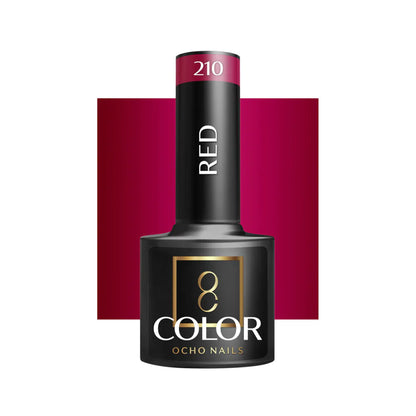 OCHO NAILS Hybrid-Nagellack Rot 210 - 5 g
