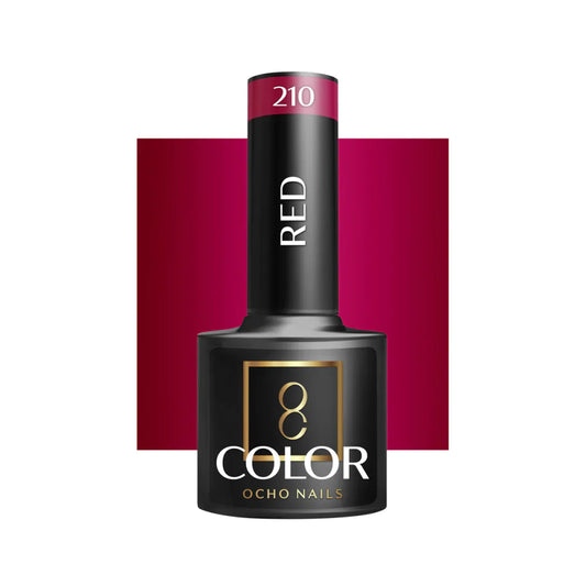 OCHO NAILS Hybrid-Nagellack Rot 210 - 5 g