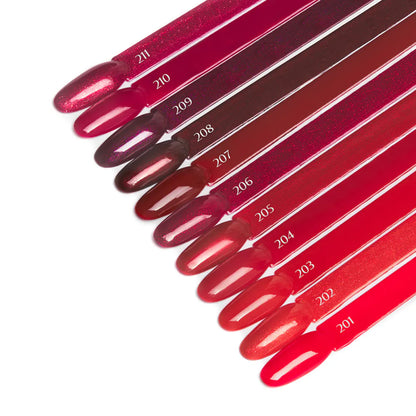 OCHO NAILS Hybrid-Nagellack rot 201 - 5 g