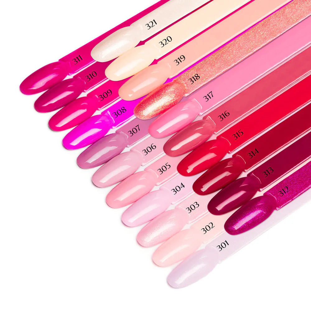 OCHO NAILS Hybrid-Nagellack pink 308 -5 g