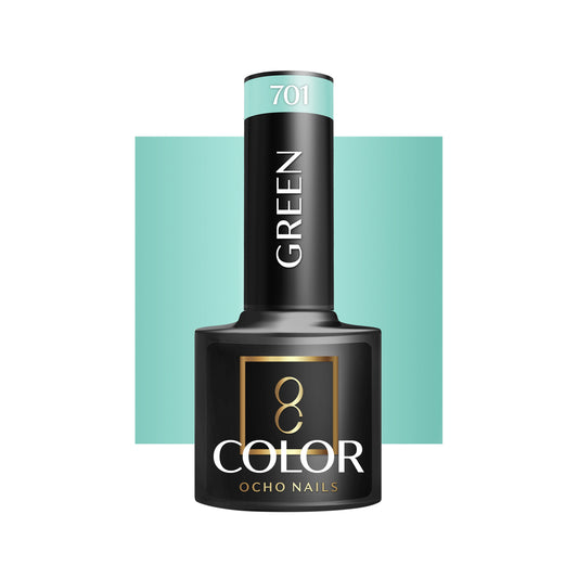 OCHO NAILS Hybridní lak na nehty zelený 701 -5 g