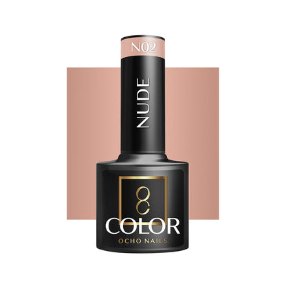 OCHO NAILS Nude hybrid varnish N02 -5 g