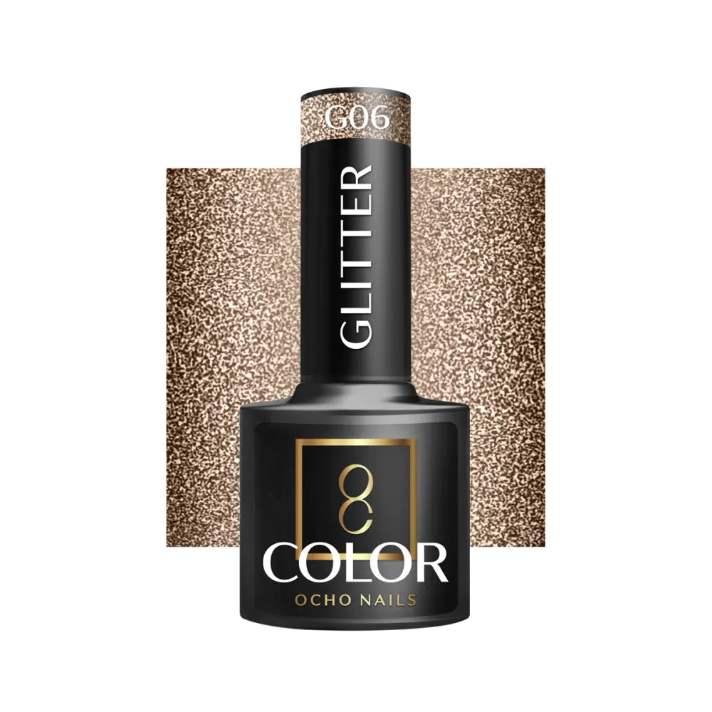 OCHO NAILS Hybrid-Nagellack Glitter G06 - 5 g