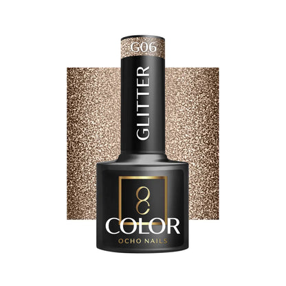OCHO NAILS Hybrid-Nagellack Glitter G06 - 5 g