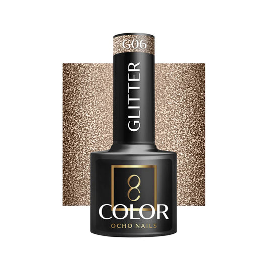 OCHO NAILS Hybrid-Nagellack Glitter G06 - 5 g