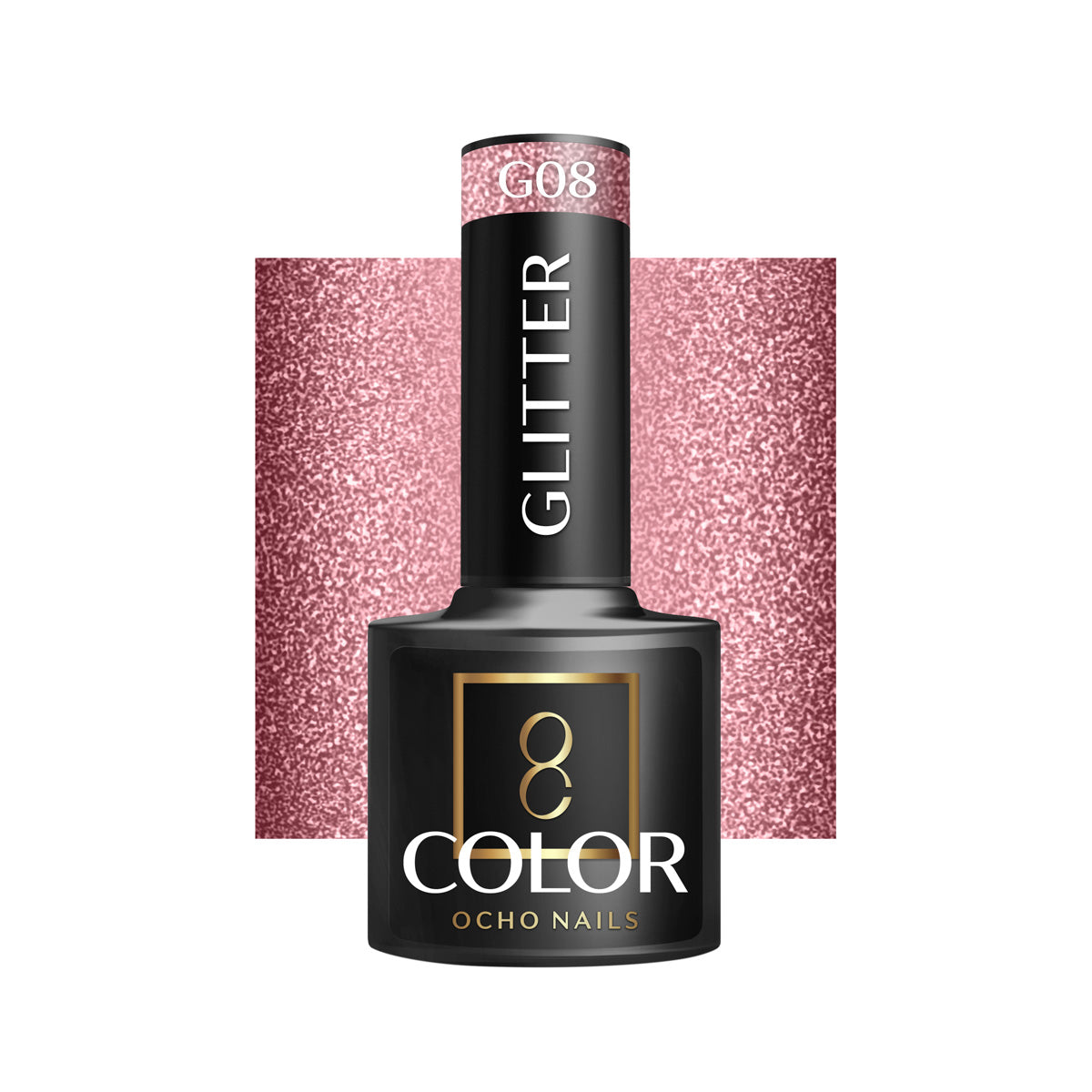 OCHO NAILS Glitter hybrid varnish G08 -5 g