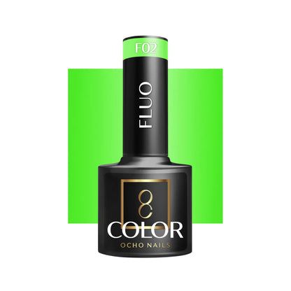 OCHO NAILS Hybrid-Nagellack Fluo F02 -5 g