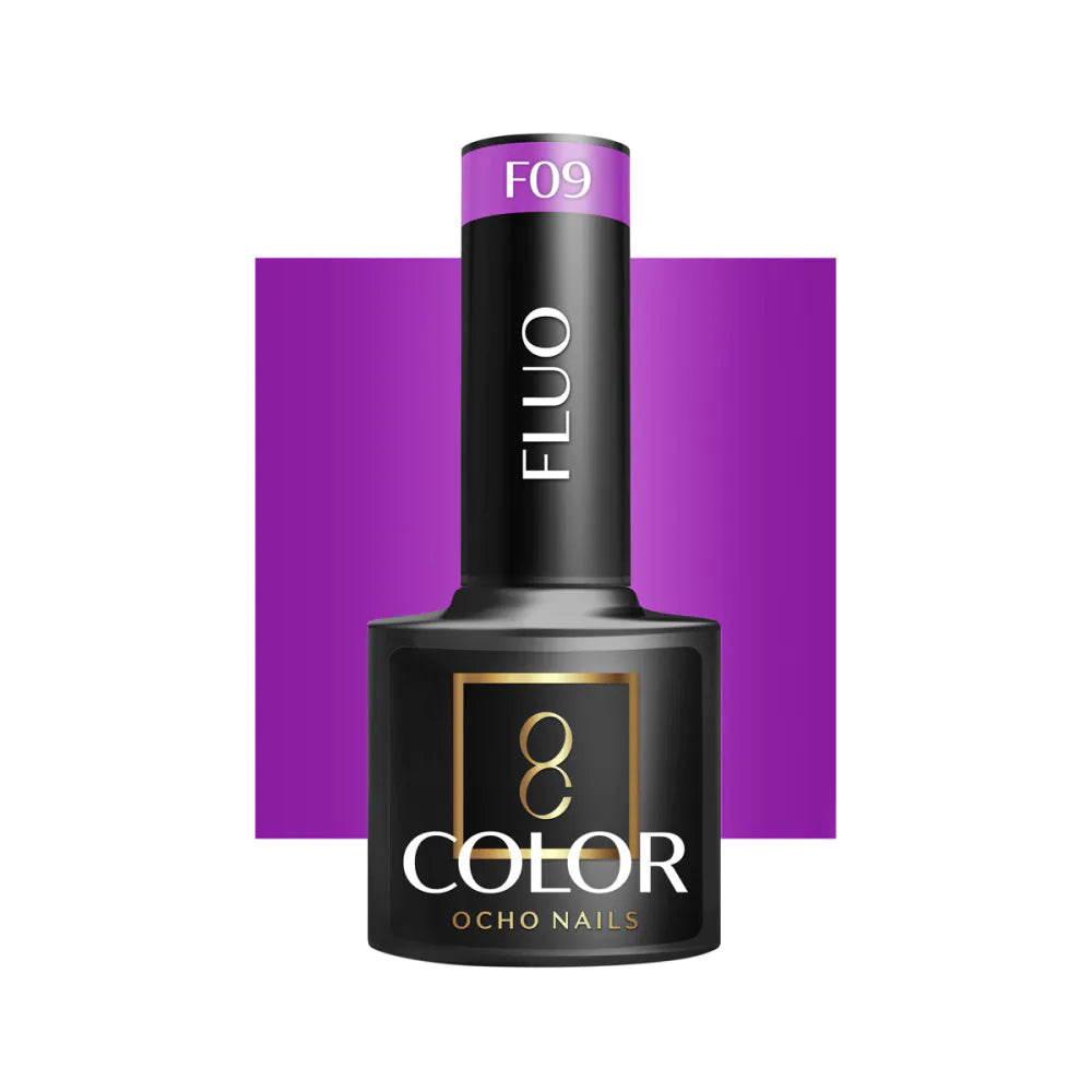 OCHO NAILS Hybrid-Nagellack Fluo F09 - 5 g