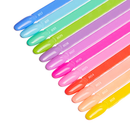 OCHO NAILS Rainbow hybridní lak R12 -5g
