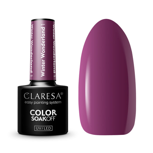 CLARESA Winter Wonderland hybrid varnish 1 - 5g