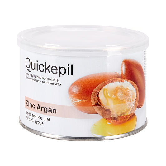 Quickepil depilační vosk, zinkovo-arganová dóza, 400 ml