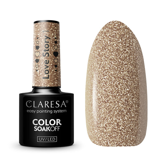 CLARESA LOVE STORY Hybrid Nail Polish 1 - 5g