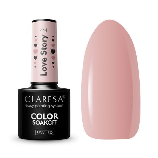 CLARESA LOVE STORY Hybrid Nail Polish 2 - 5g