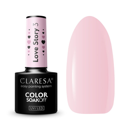 CLARESA LOVE STORY Hybrid Nail Polish 3 - 5g