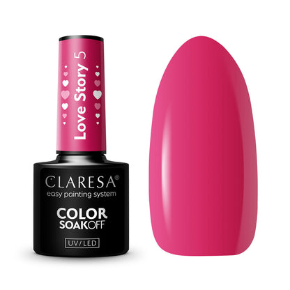 CLARESA LOVE STORY Hybrid Nail Polish 5 - 5g