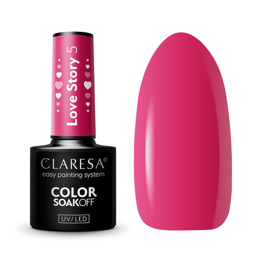 CLARESA LOVE STORY Hybrid Nail Polish 5 - 5g