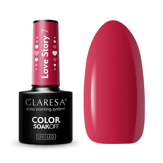 CLARESA LOVE STORY Hybrid Nail Polish 7 - 5g