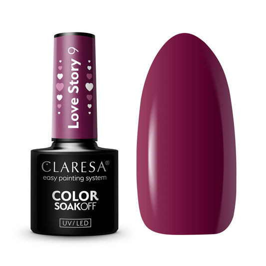 CLARESA LOVE STORY Hybrid Nail Polish 9 - 5g