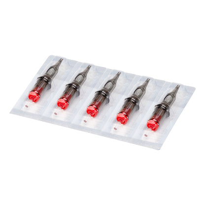 El Cartel V2 - 6 InRow 0,30 3RLX Long Taper tetovací cartridge 10 ks.