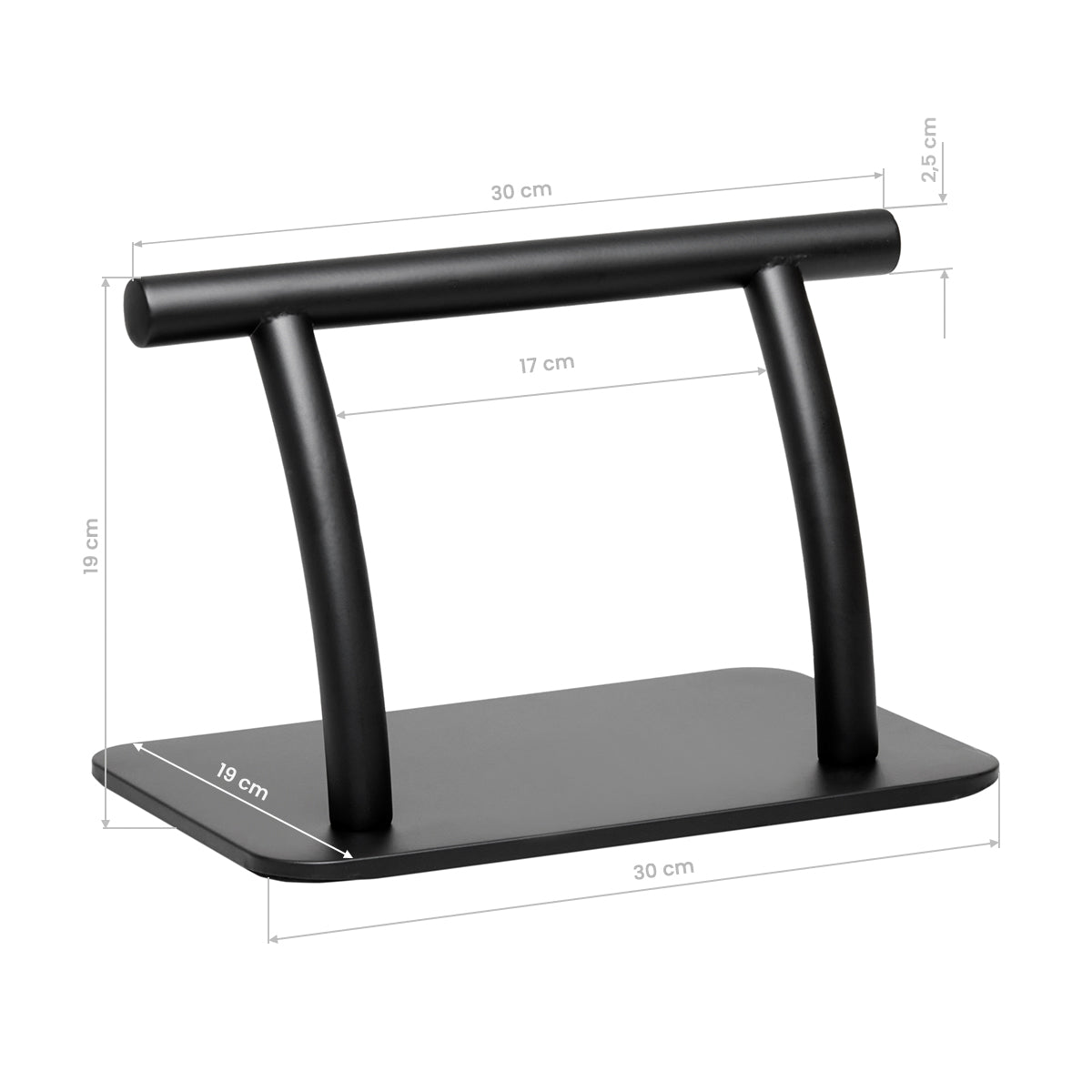 Gabbiano hairdressing footrest L005S black