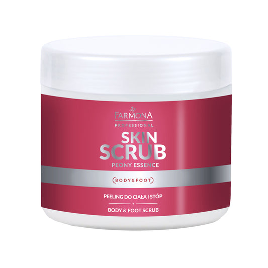 Farmona Skin scrub peony essence body and foot scrub peony 500 g