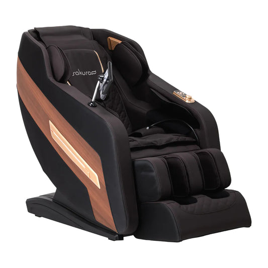 Sakura Massagesessel 306A Holz Leder