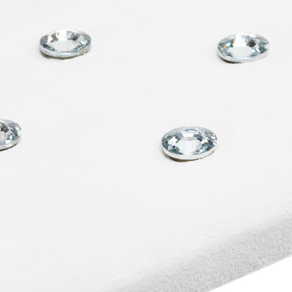 Momo Diamond Velor Ecru manicure support