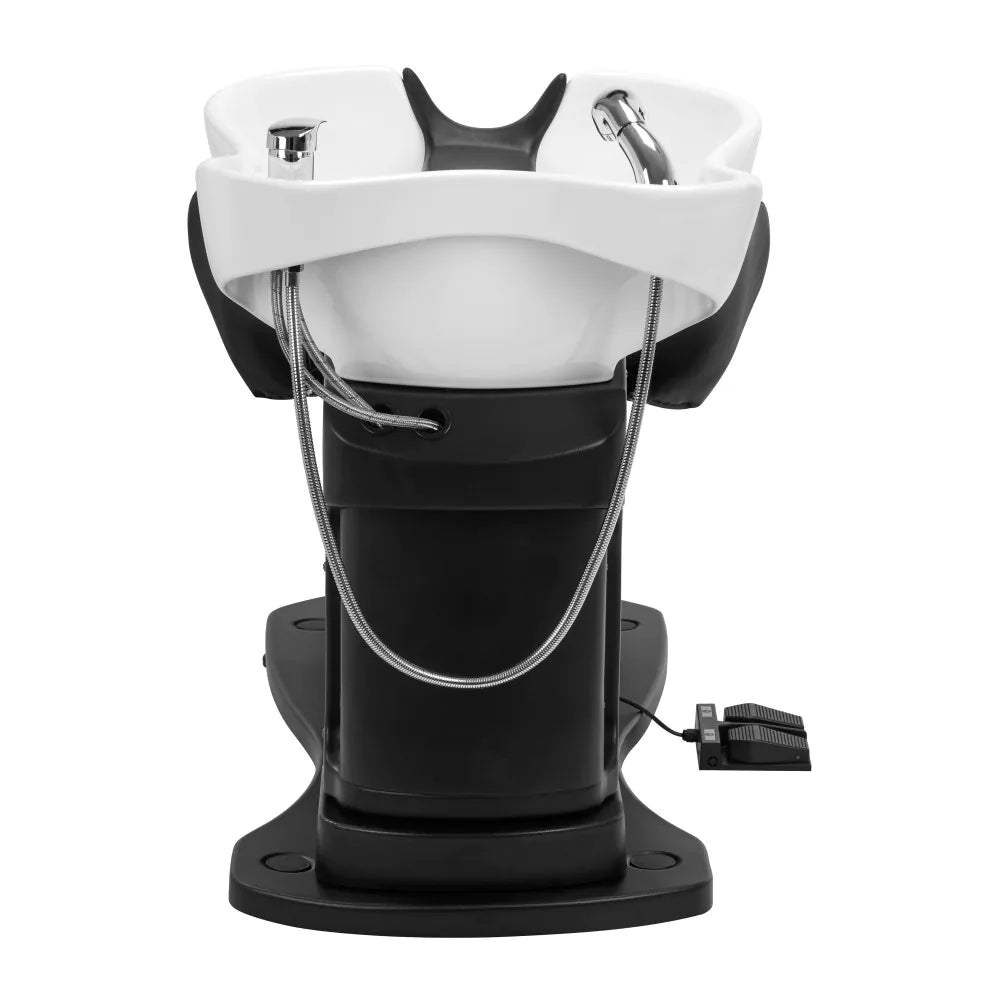 Elektrická kadeřnická mycí jednotka Gabbiano TRYCHO černá 