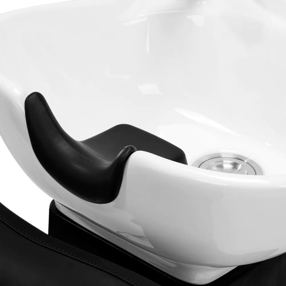 Elektrická kadeřnická mycí jednotka Gabbiano TRYCHO černá 