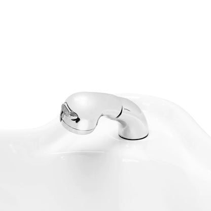 Elektrická kadeřnická mycí jednotka Gabbiano TRYCHO černá 