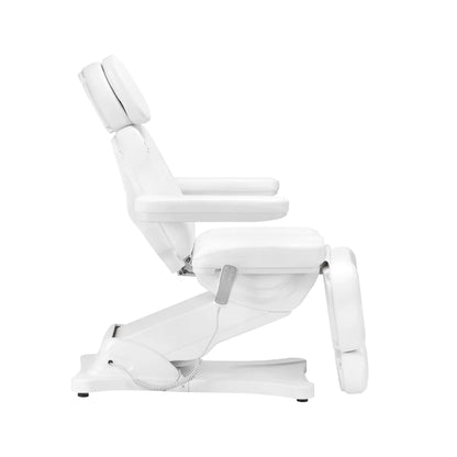 Elektrické kosmetické křeslo SILLON CLASSIC, 3 motory, bílé 