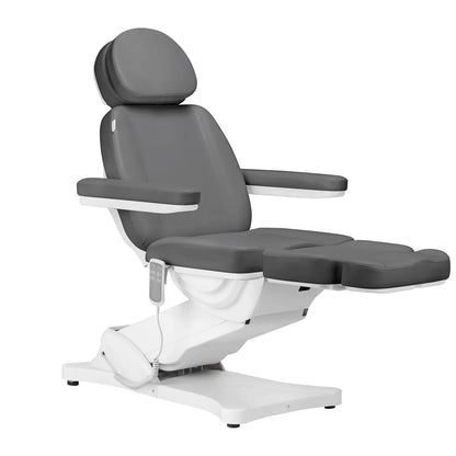 Elektrické kosmetické křeslo SILLON CLASSIC, 3 motory, šedé 