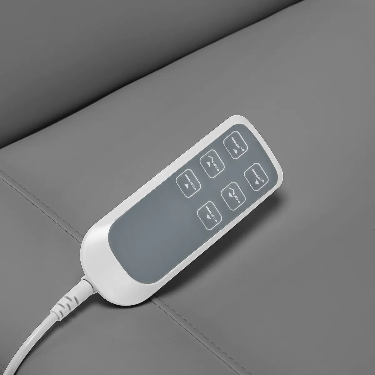 Elektrické kosmetické křeslo SILLON CLASSIC, 3 motory, šedé 