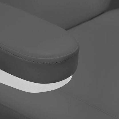 Elektrické kosmetické křeslo SILLON CLASSIC, 3 motory, šedé 