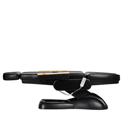 SILLON Lux 273b elektrischer Kosmetikstuhl + 304 Hocker, schwarz