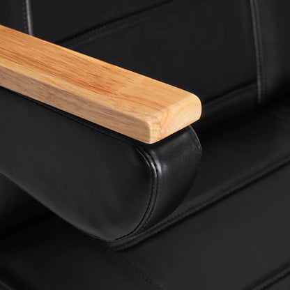 SILLON Lux 273b elektrischer Kosmetikstuhl + 304 Hocker, schwarz