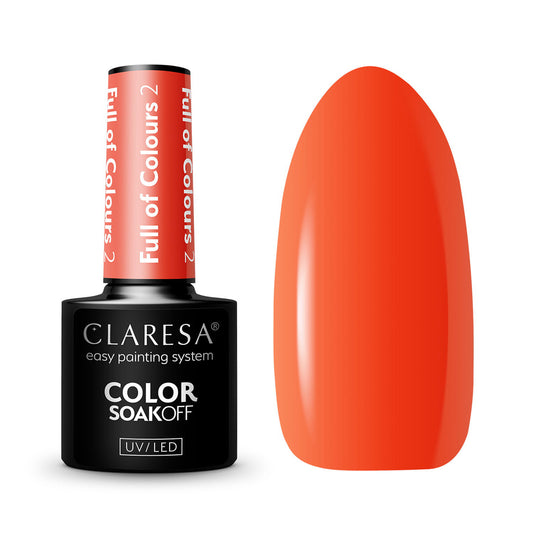 CLARESA Full of colors hybrid varnish 2 -5g