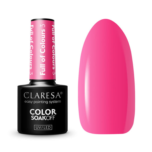 CLARESA Full of colors hybrid varnish 3-5g