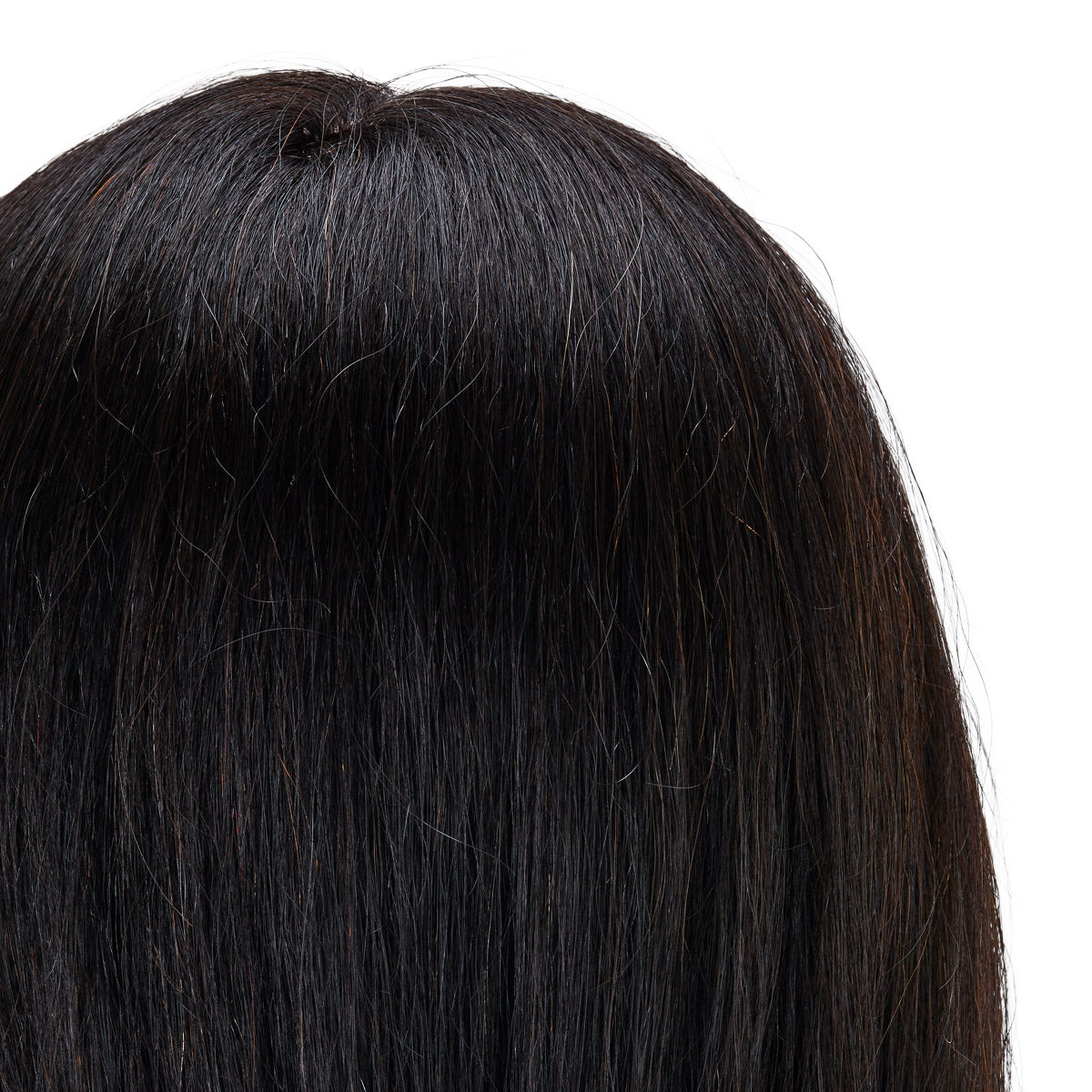 Gabbiano WZ1 hairdressing training head, natural hair, color 1H, length 20"