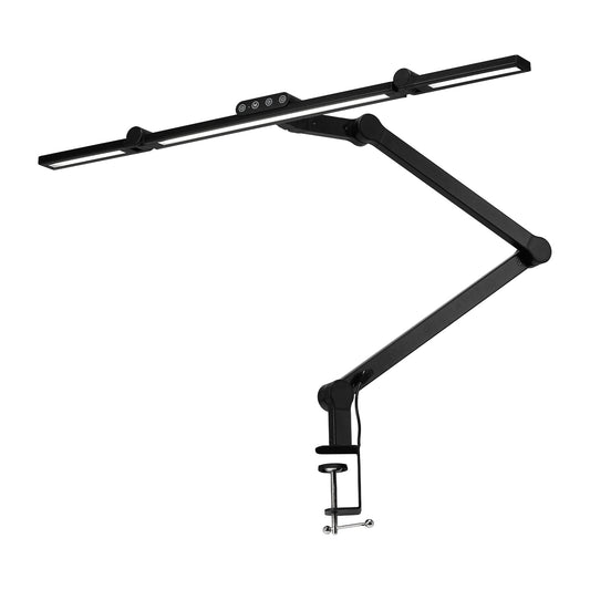 Ošetřující lampa na manikúru Glow L03 na pracovní desku, černá 