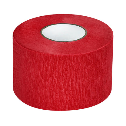 Kadeřnický papírový obojek 5 ks. červený