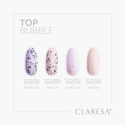 Claresa Top Bubble gold Matt No wipe -5g