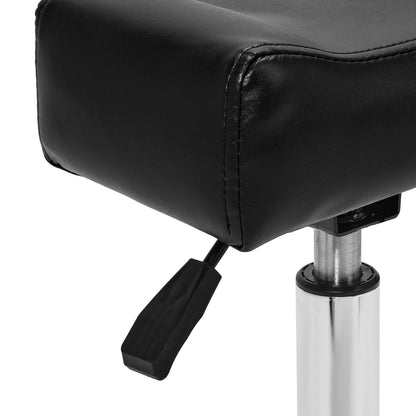 Sillon Bell mobile footrest for pedicure, black