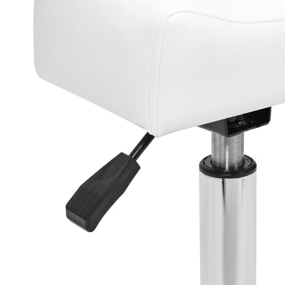 Mobilní podnožka na pedikúru Sillon Bell, bílá 
