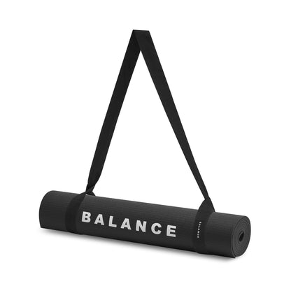 BALANCE MAT PVC BLACK yoga mat