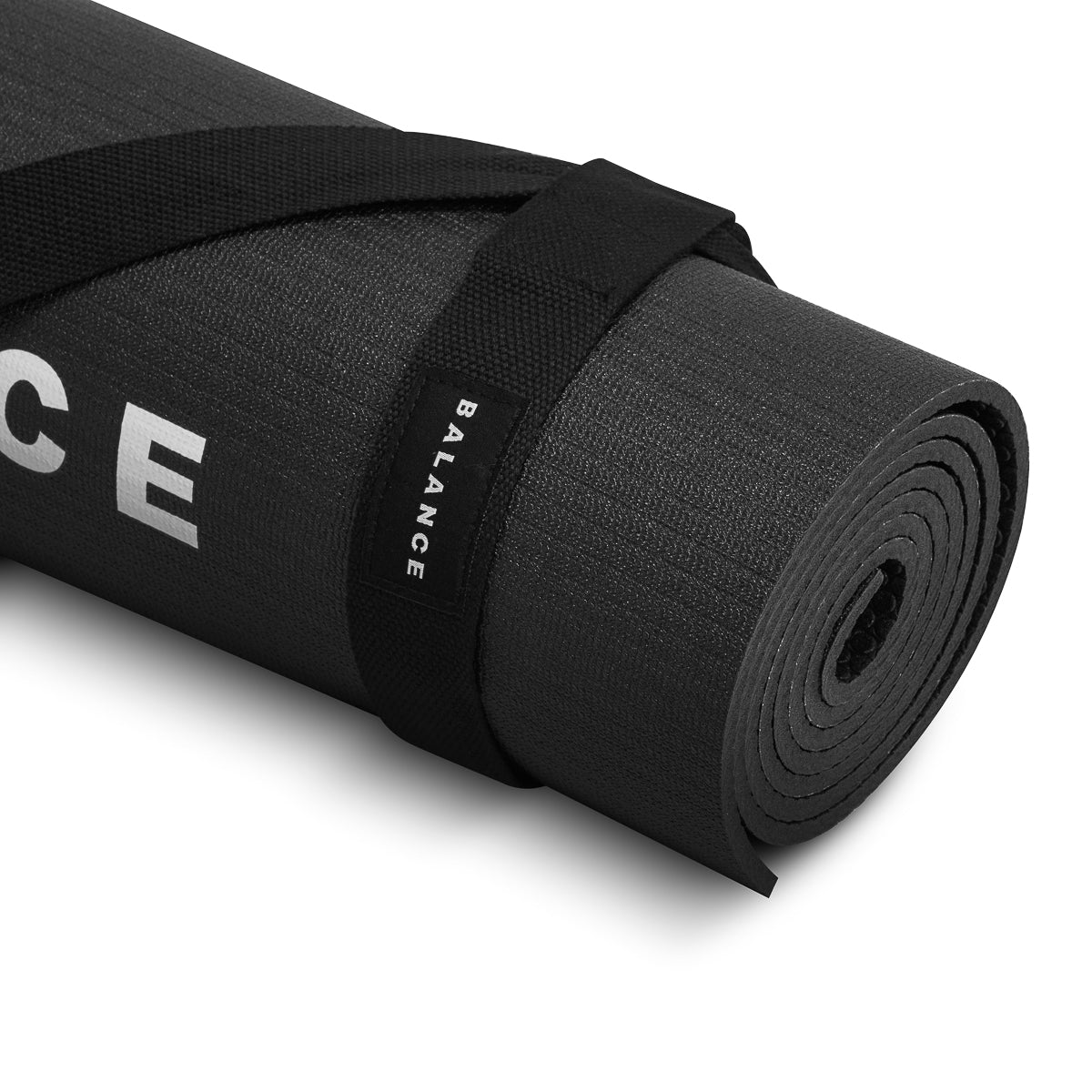 BALANCE MAT PVC BLACK yoga mat