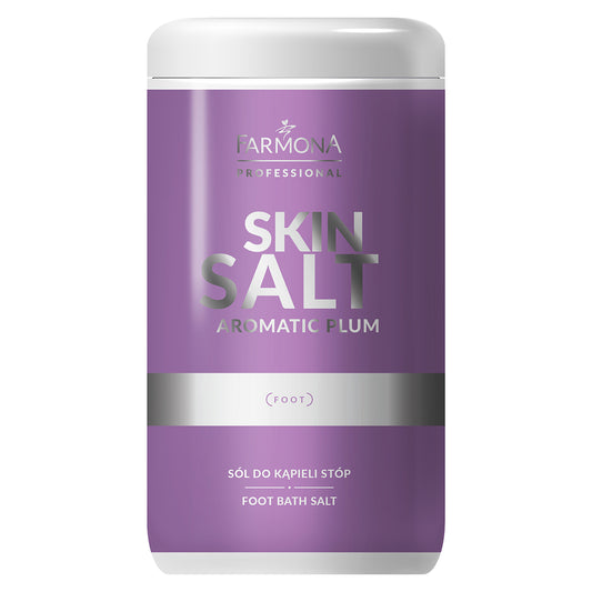 Farmona Skin salt švestka - Švestková sůl do koupele na nohy 1400 g
