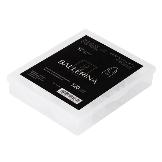 OCHO NAILS dvojité formy balerínky 120 ks.